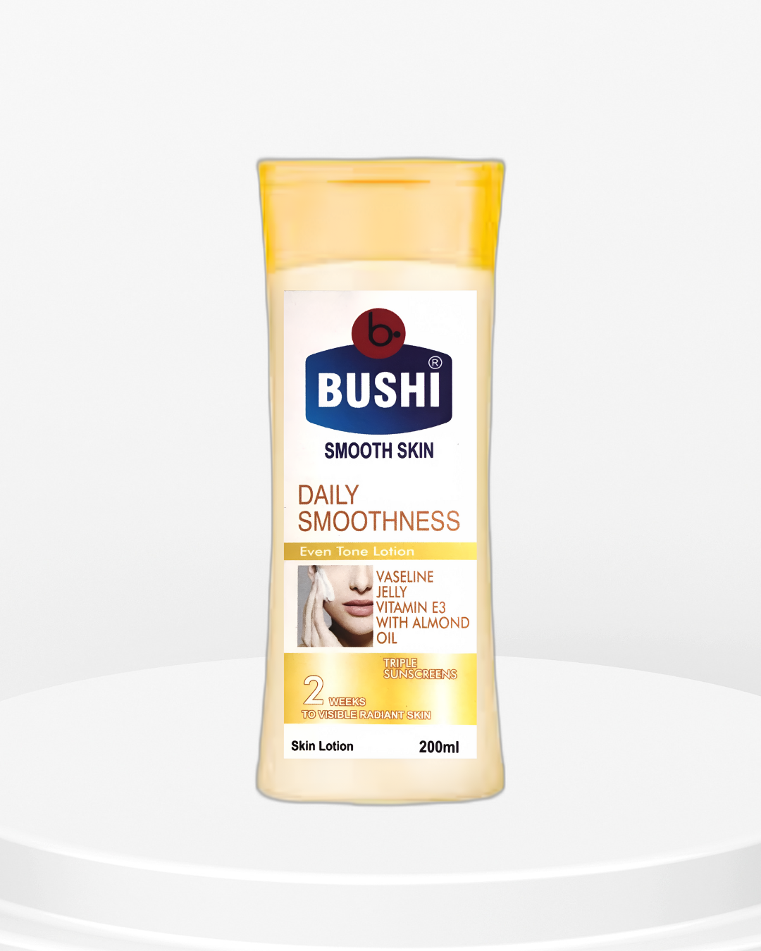 b.Bushi Body Lotion Vitamin E with Almond oil