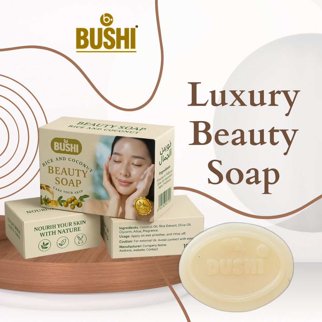 b.BUSHI beauty soap 100 gram.