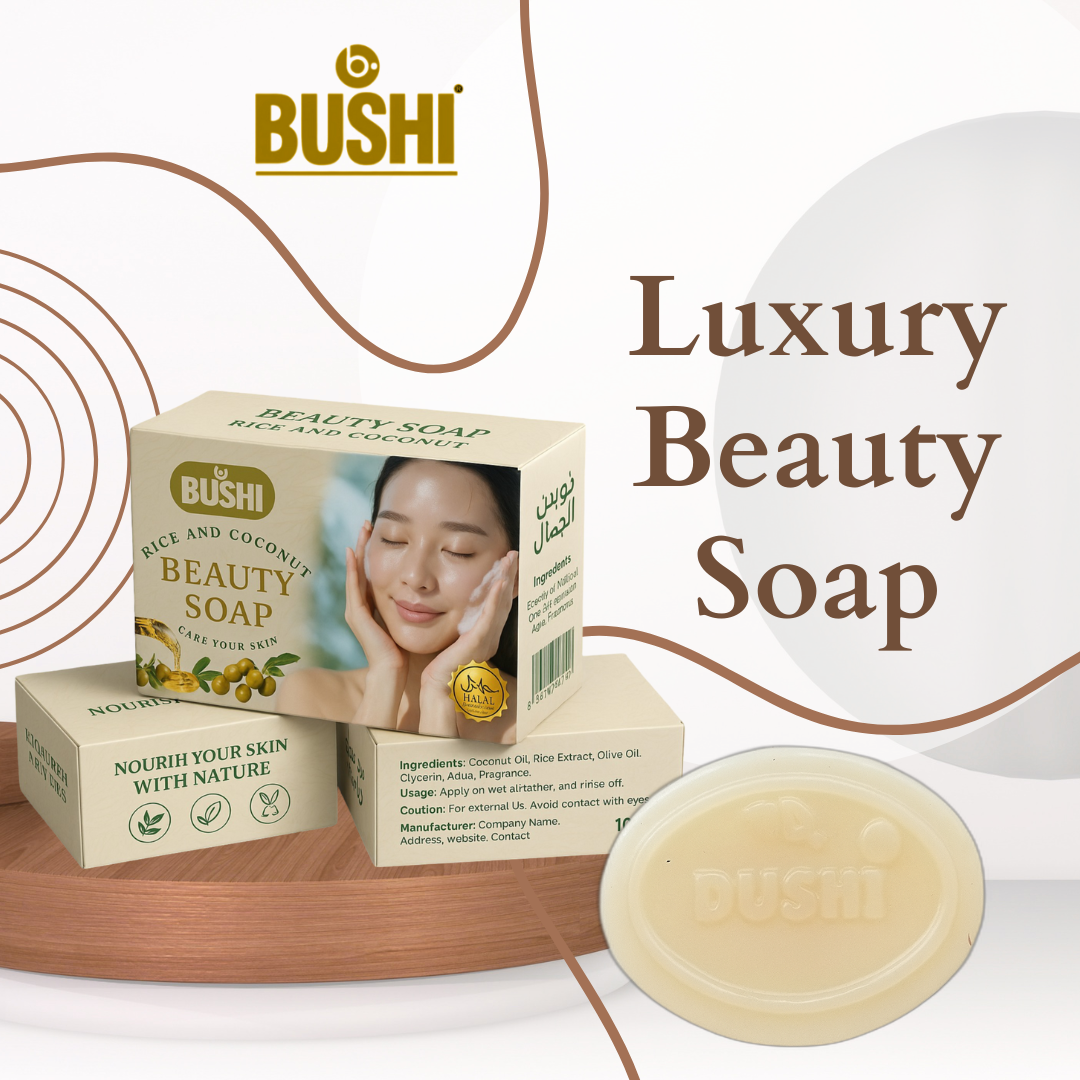 b.BUSHI beauty soap 100 gram.