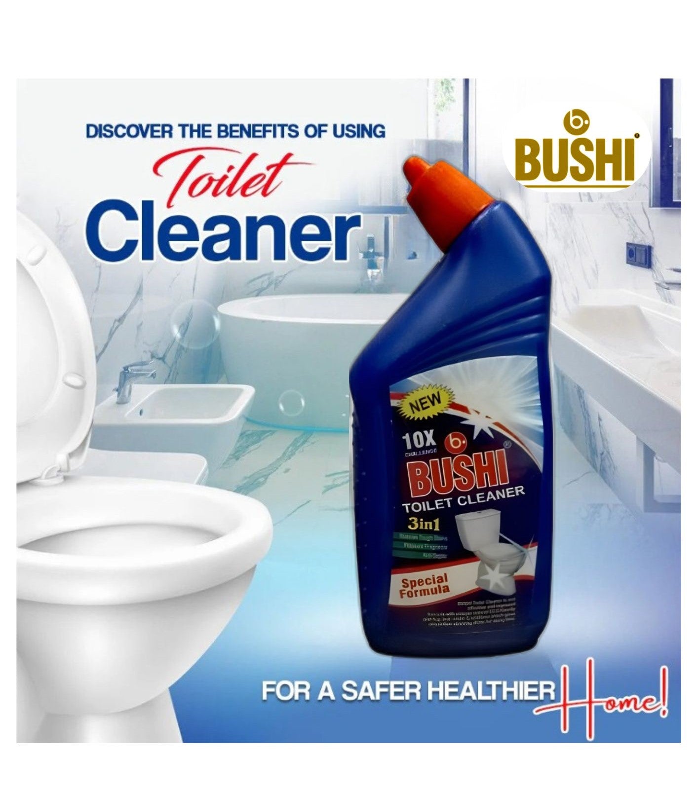 b.BUSHI Toilet cleaner