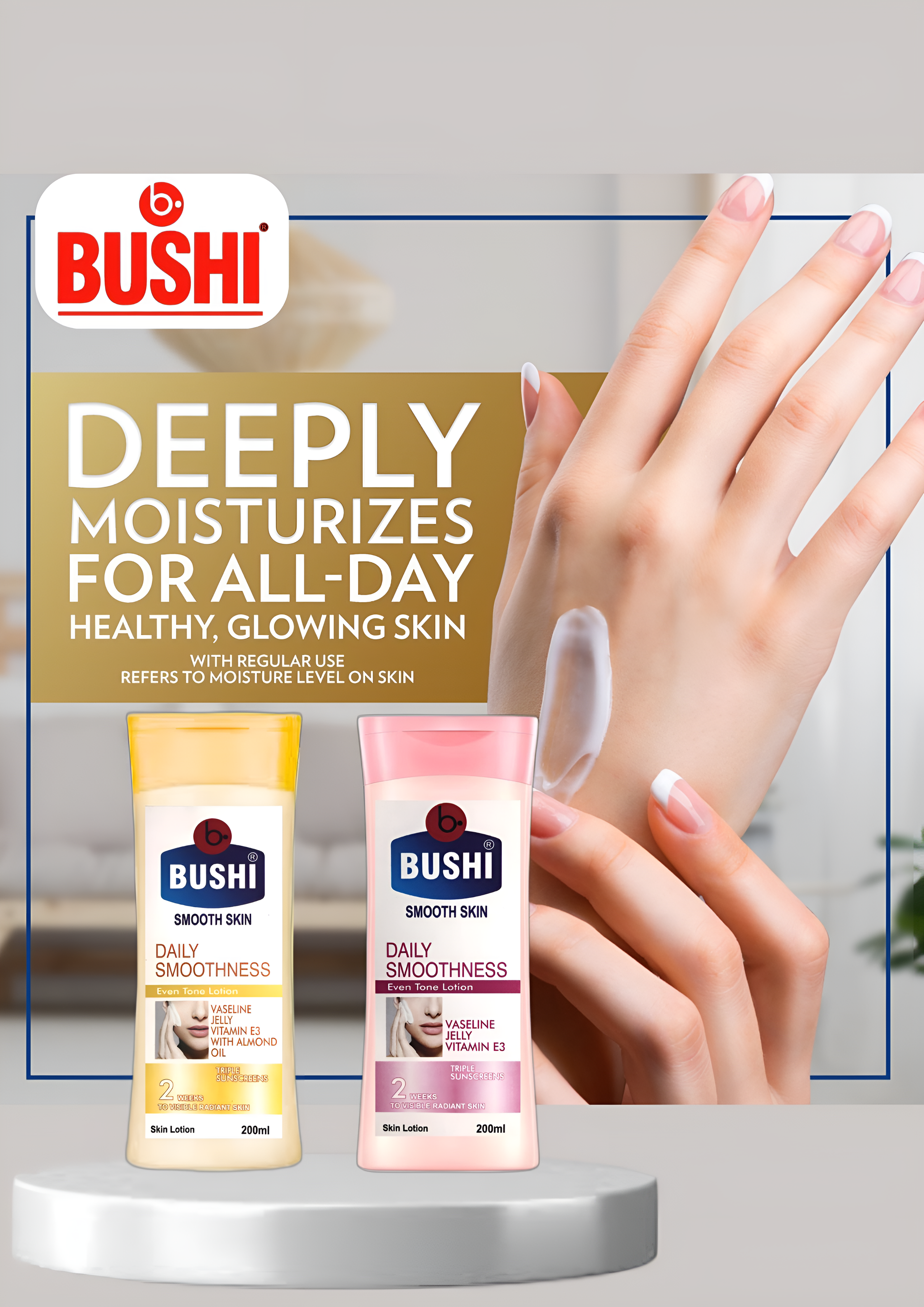 b.Bushi Body Lotion 200ml.